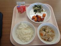 【みやぎ水産の日献立】かつおと凍り豆腐のオーロラソース・ケールのナムル・おくずかけ