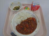 夏野菜カレー・きゅうりの中華和え
